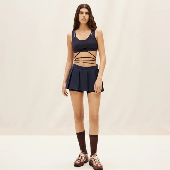 Jacquemus | Shorts | Nike X Jacquemus Skirt Shorts In Navy Blue Small Nwt |  Poshmark